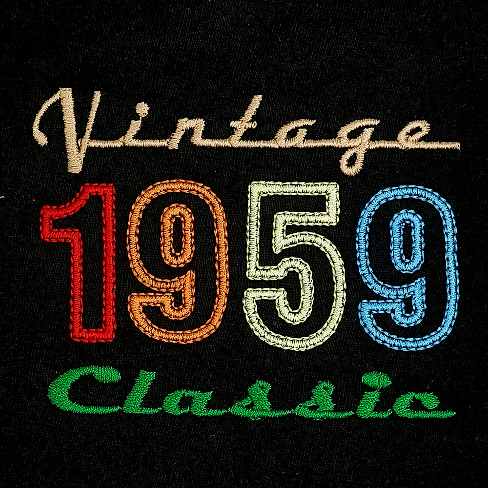 Vyšívaná pánska bavlnená polokošeľa, vyšívaný dizajn VINTAGE 